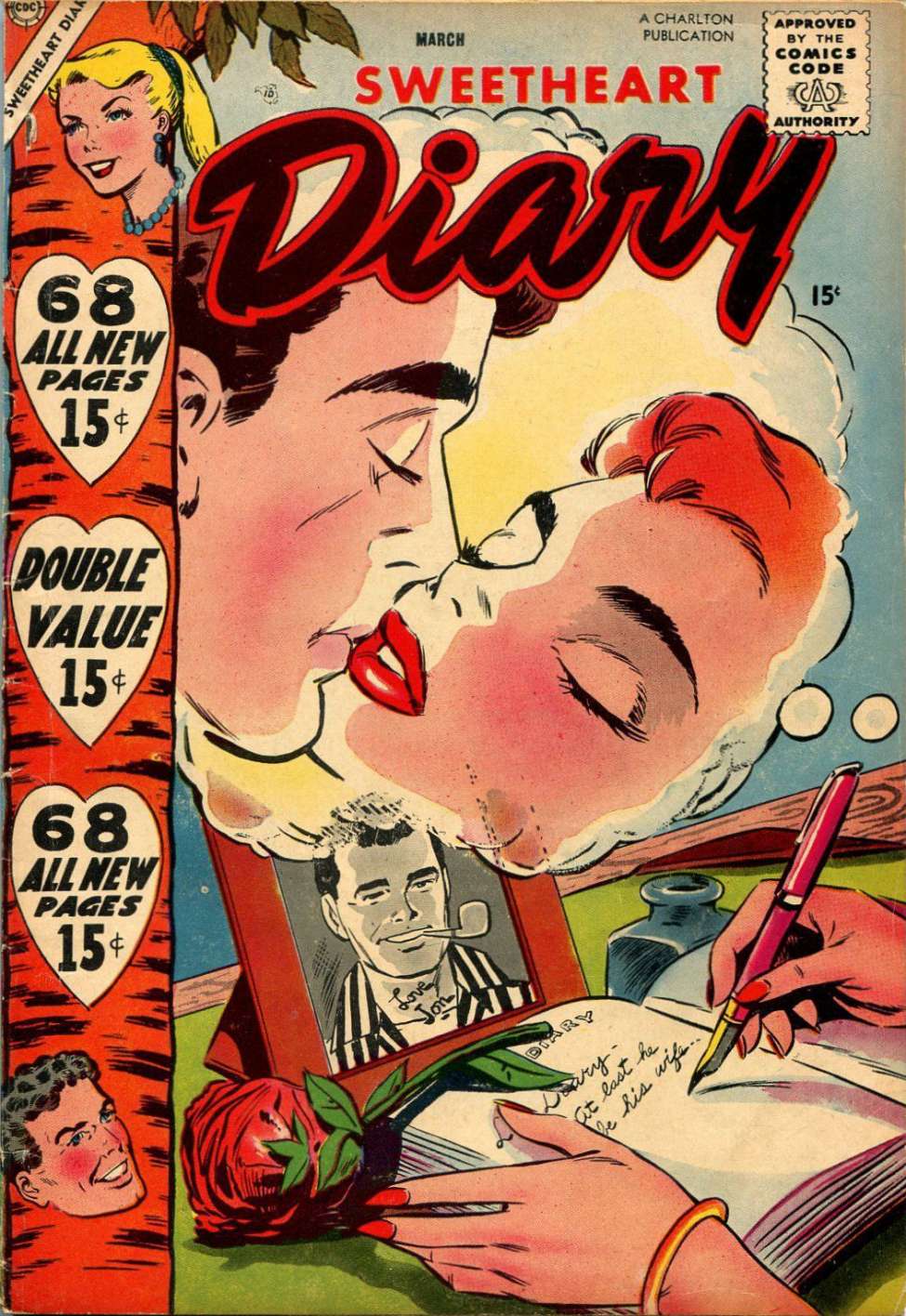 Comic Book Cover For Sweetheart Diary 41