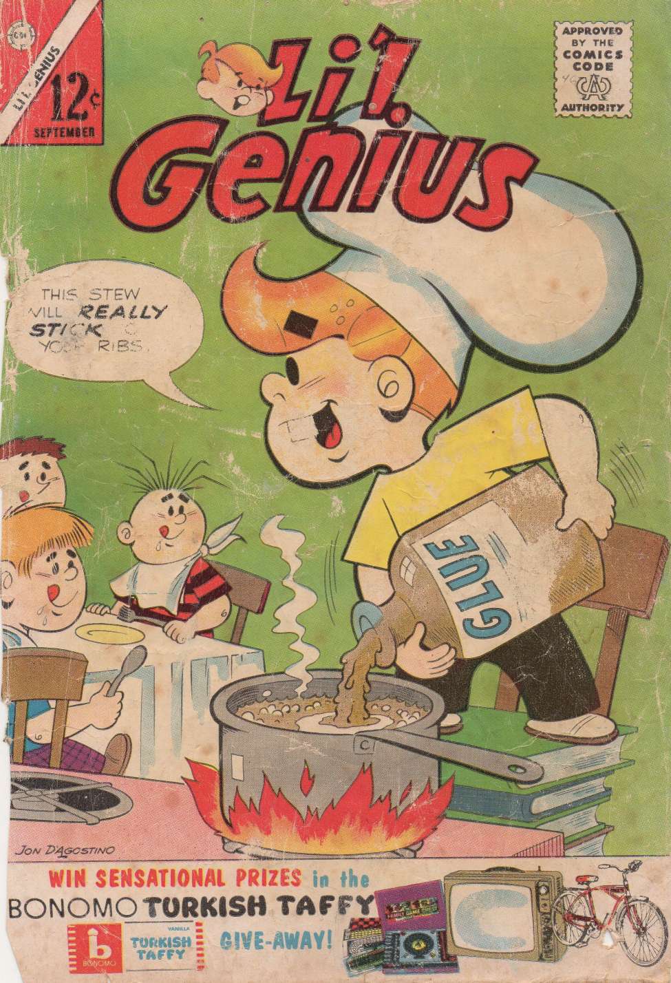 Comic Book Cover For Li'l Genius 46