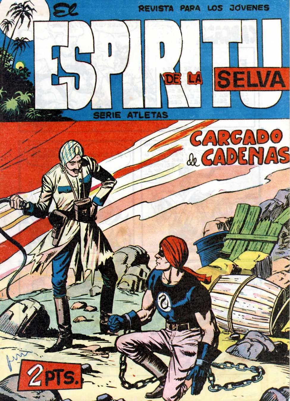 Comic Book Cover For El Espiritu De La Selva 45 - Cargado De Cadenas