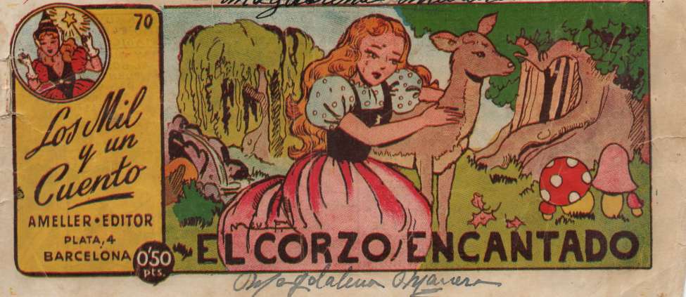 Comic Book Cover For Los Mil y un Cuentos 70 - El Corzo Encantado