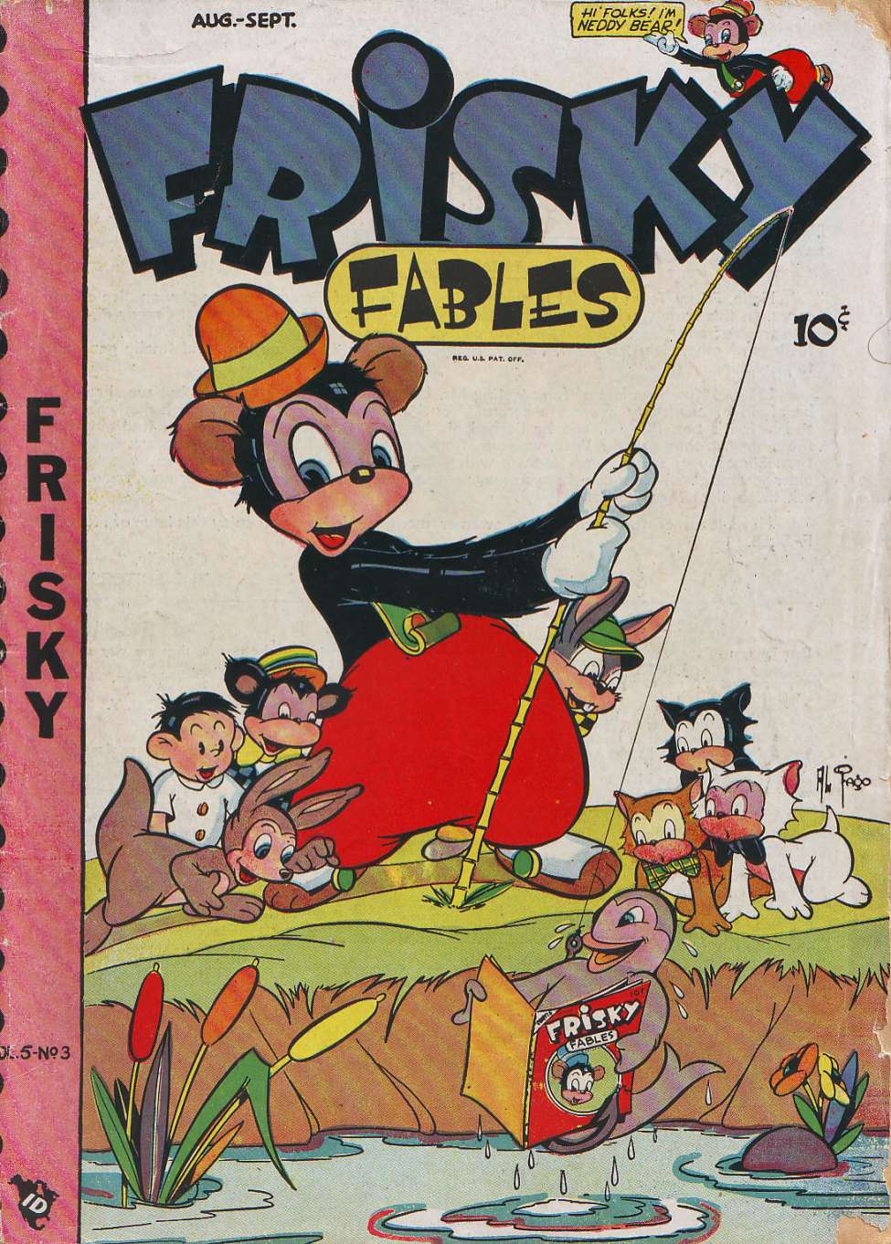 Book Cover For Frisky Fables v5 3