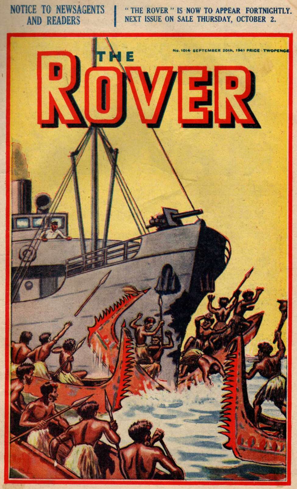 Book Cover For The Rover 1014