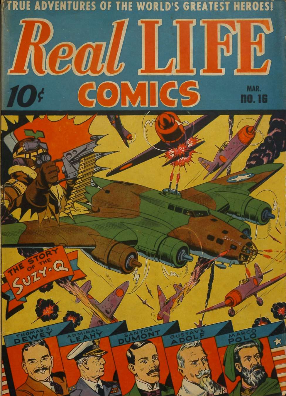 Comic Book Cover For Real Life Comics 16