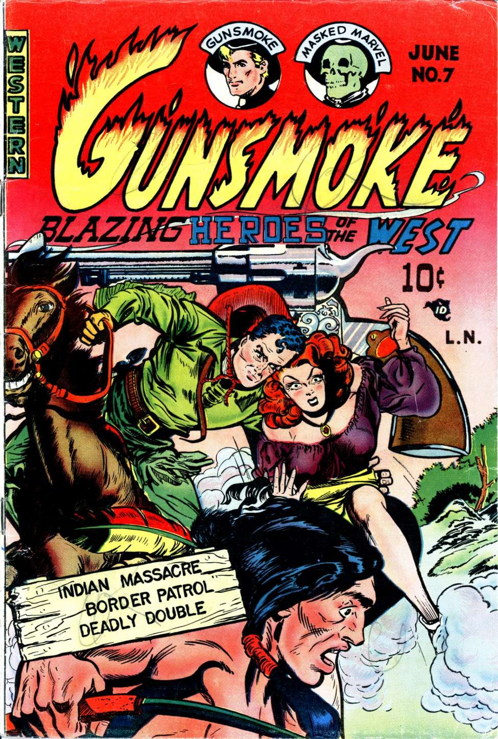 Comic Book Cover For Gunsmoke 7