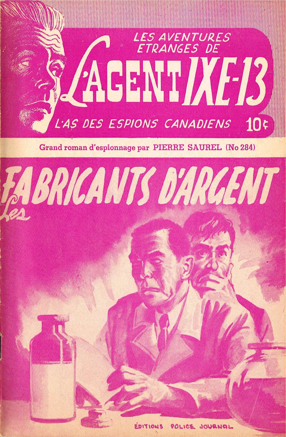Book Cover For L'Agent IXE-13 v2 284 - Les fabricants d'argent