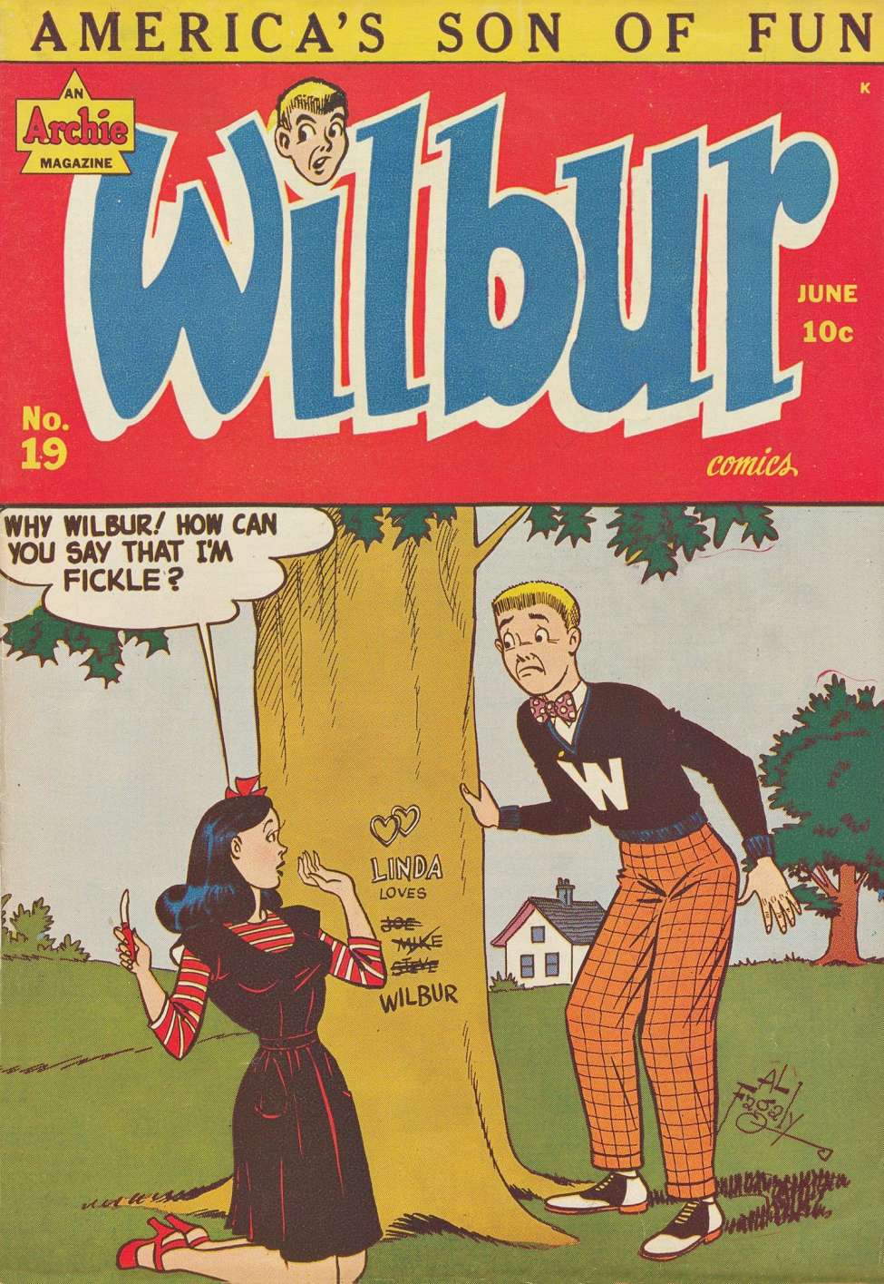 Book Cover For Wilbur Comics 19