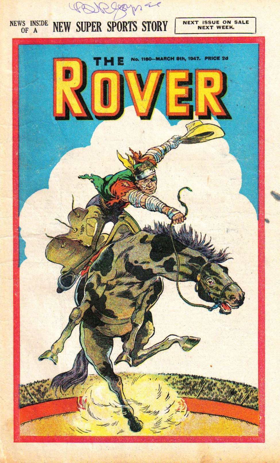 Book Cover For The Rover 1160