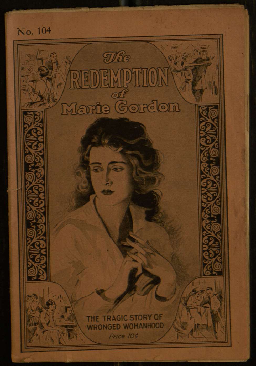 Book Cover For The Redemption of Marie Gordon 104 - Cora Lane Sherman