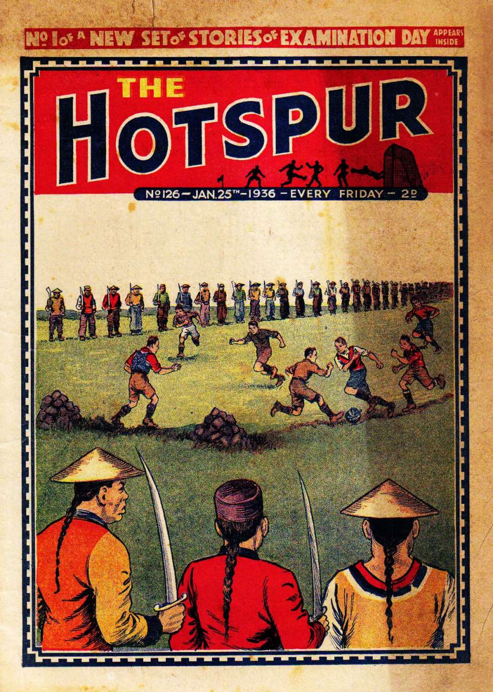 Book Cover For The Hotspur 126