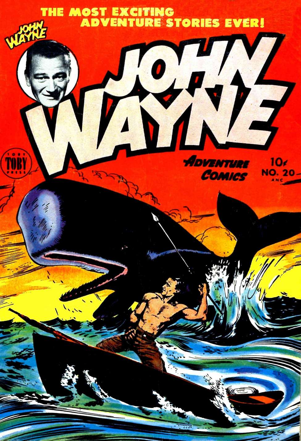 Comic Book Cover For John Wayne Adventure Comics 20