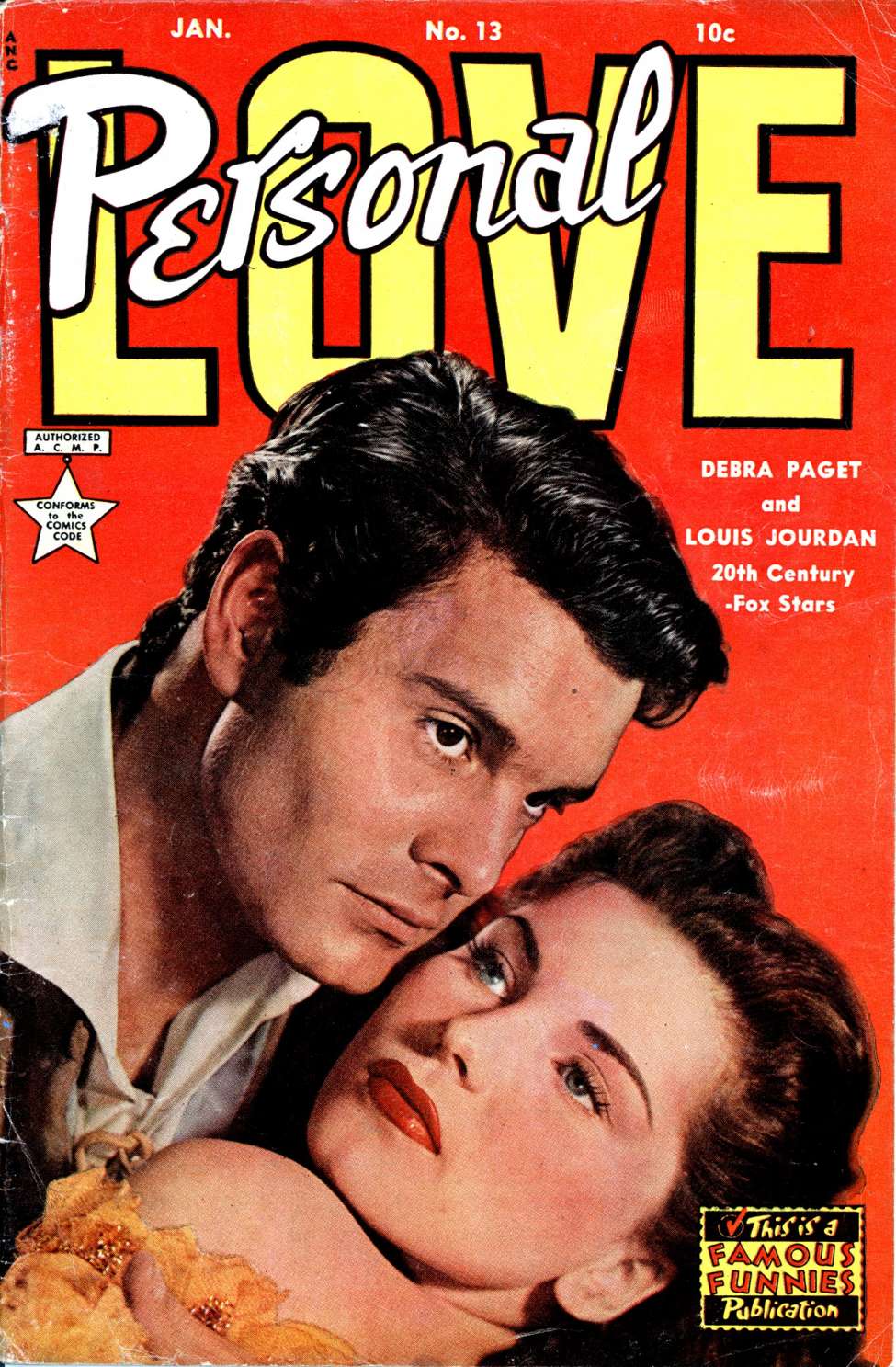 Comic Book Cover For Personal Love 13
