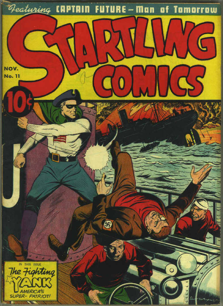 Comic Book Cover For Startling Comics 11