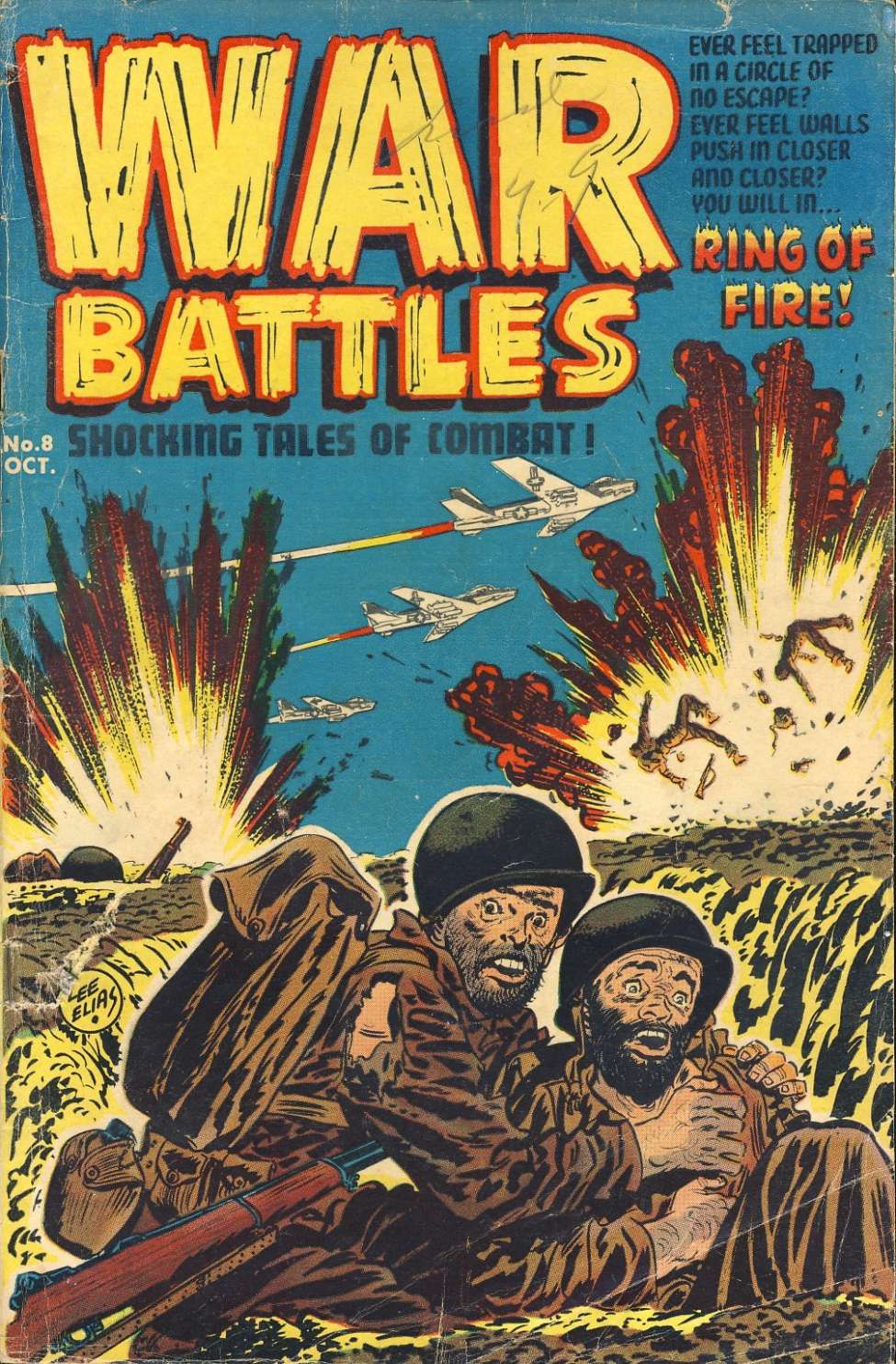 Comic Book Cover For War Battles 8