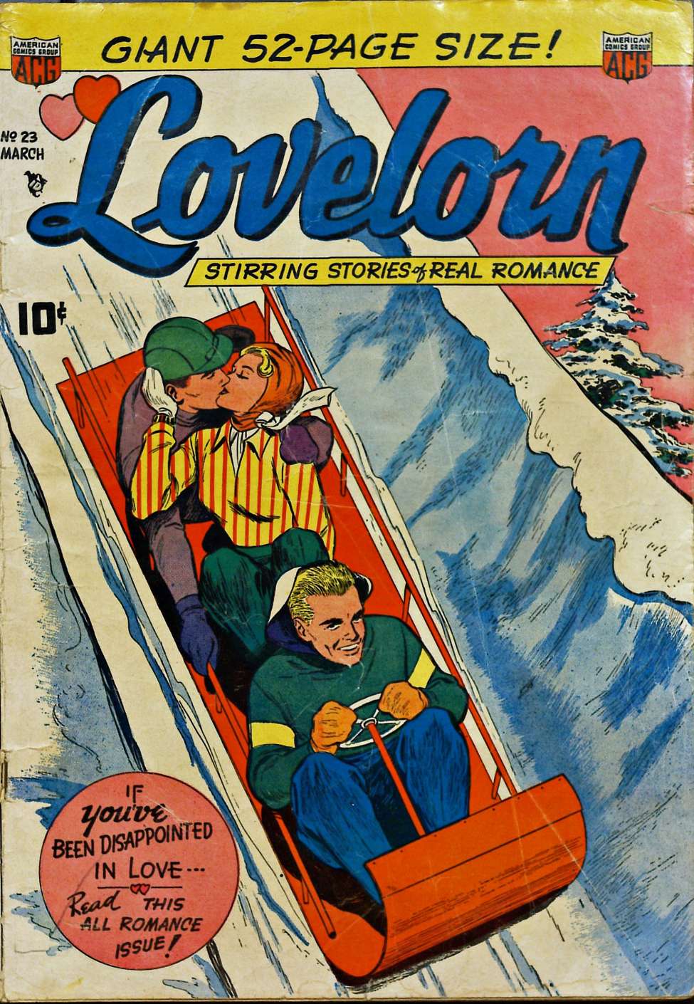 Comic Book Cover For Lovelorn 23