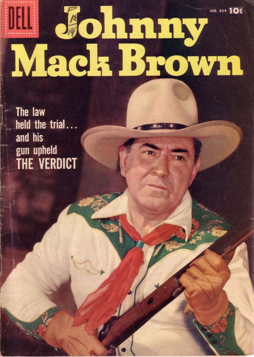 Comic Book Cover For 0834 - Johnny Mack Brown