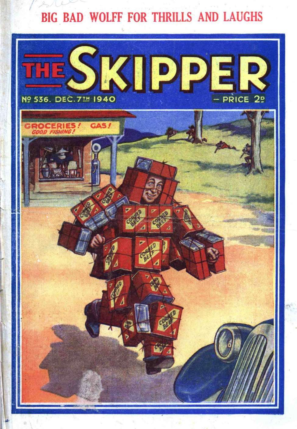 Comic Book Cover For The Skipper 536