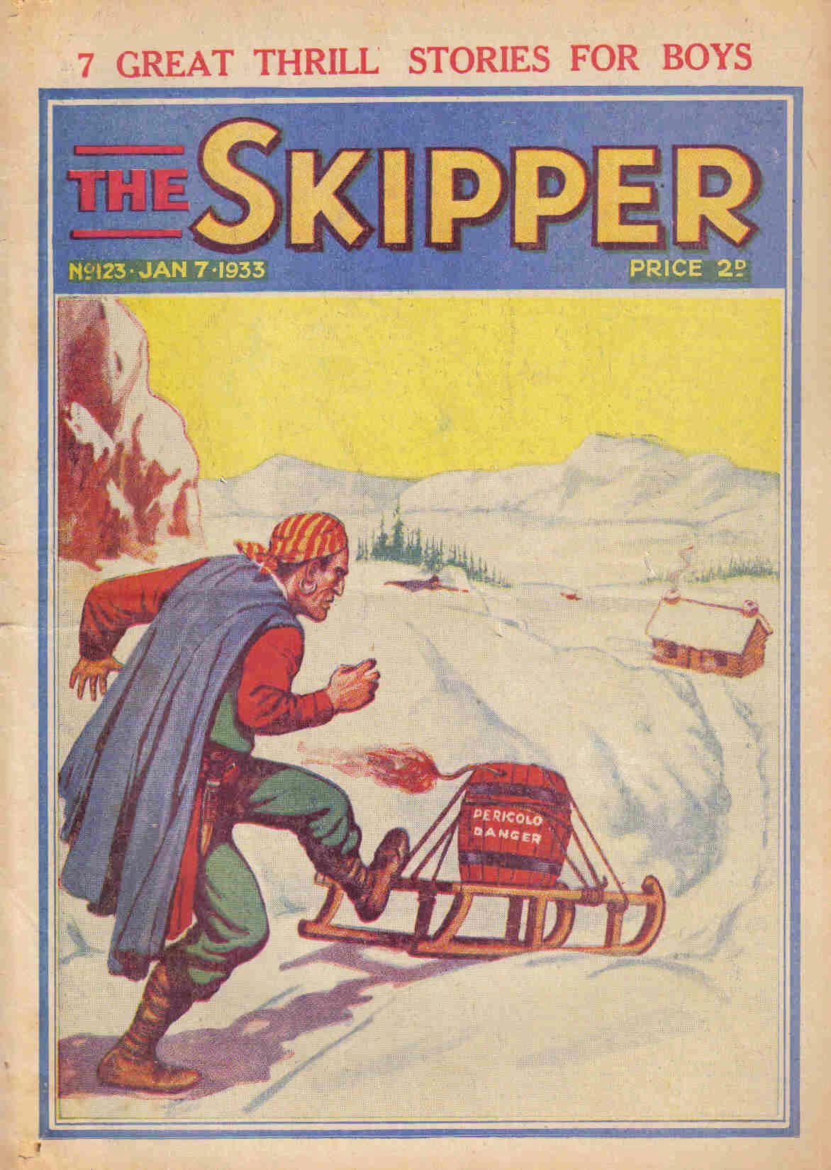 Comic Book Cover For The Skipper 123