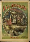 Cover For All Around Weekly 4 - "Phantom," the Prairie Trapper