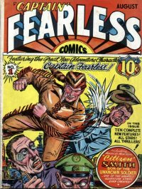 Large Thumbnail For Captain Fearless Comics 1