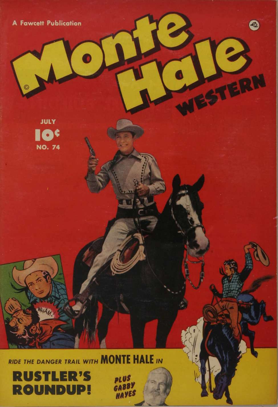 Book Cover For Monte Hale Western 74