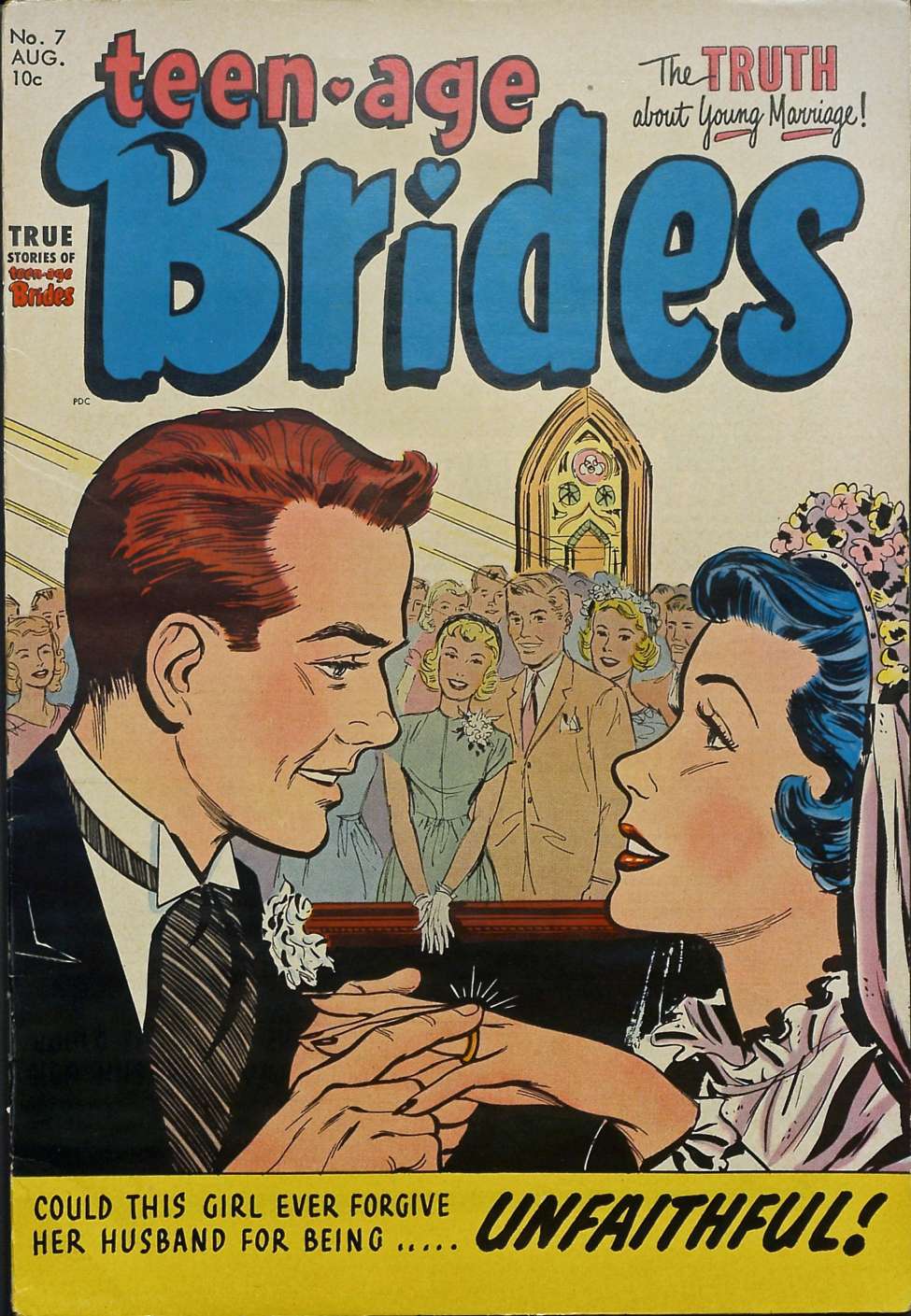 Book Cover For Teen-Age Brides 7