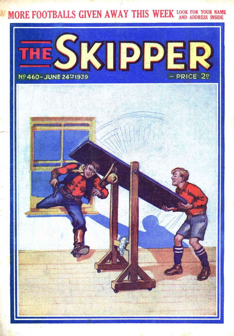 Comic Book Cover For The Skipper 460