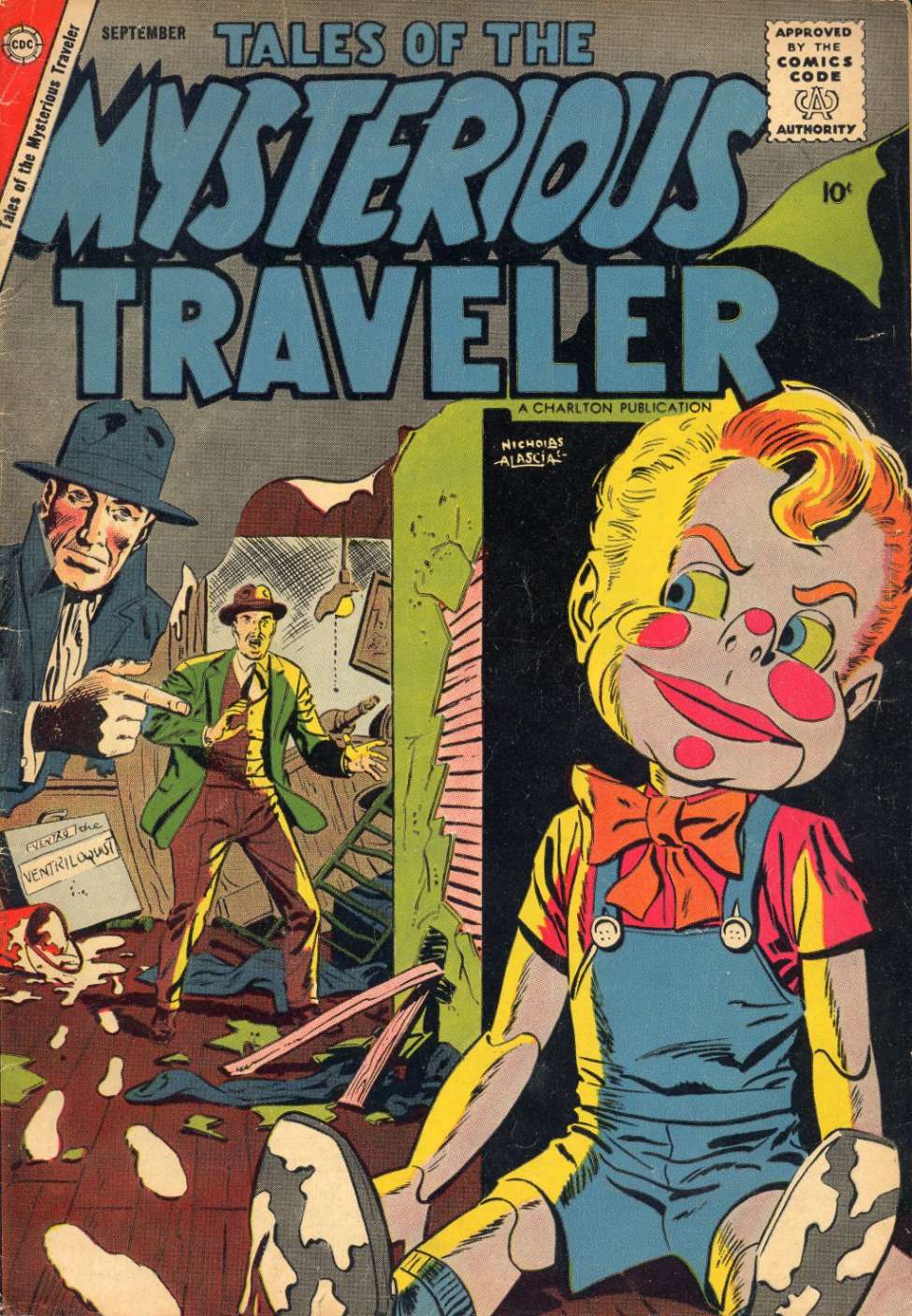 Comic Book Cover For Tales of the Mysterious Traveler 9