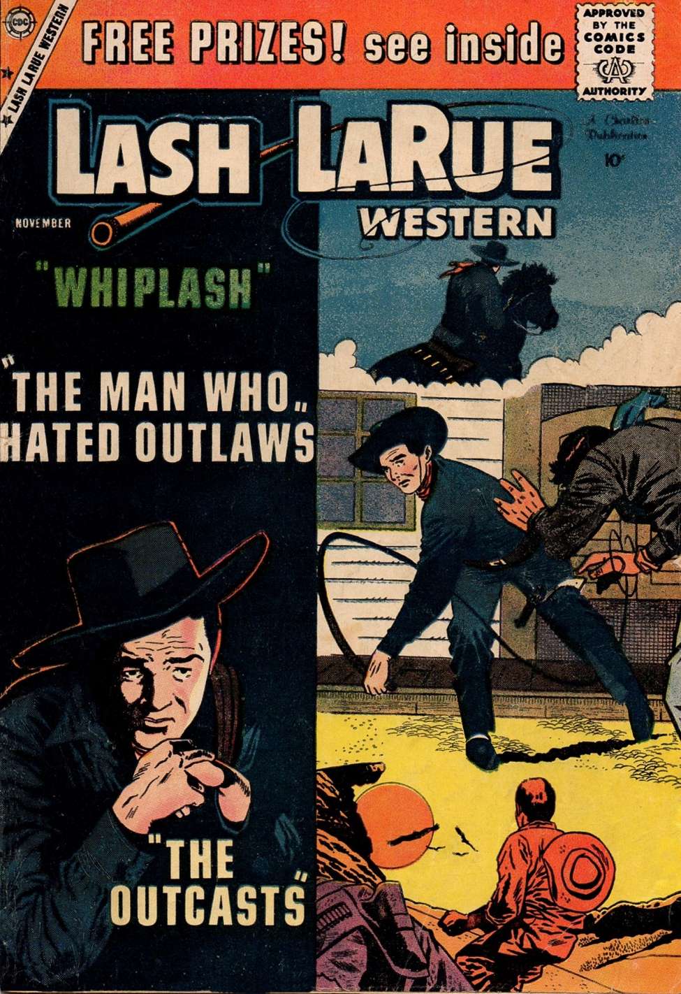 Comic Book Cover For Lash LaRue Western 75