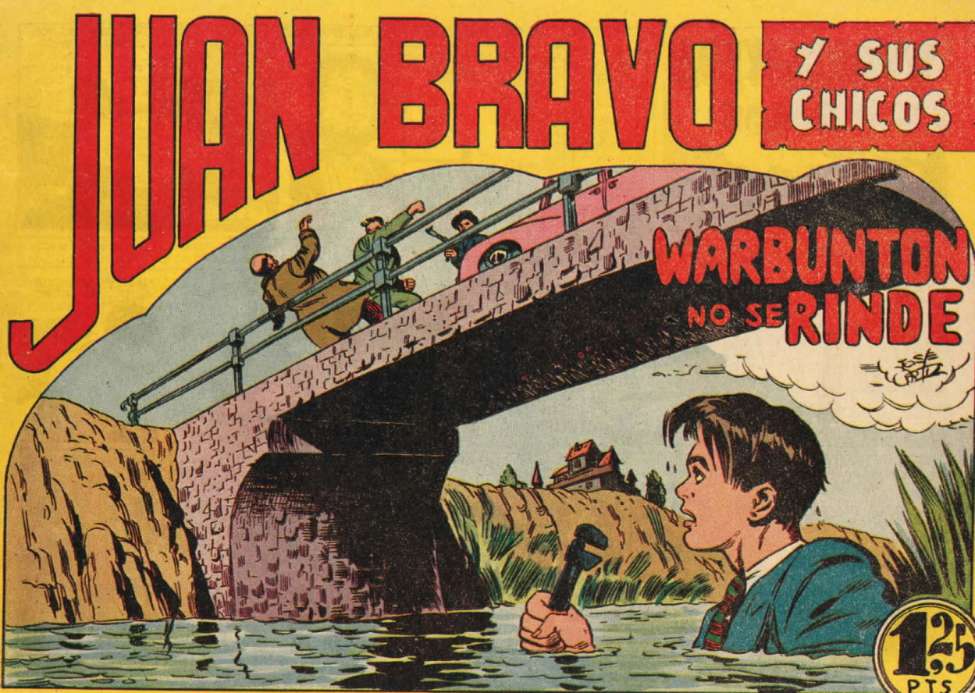 Comic Book Cover For Juan Bravo 27 - Warburton no se Rinde