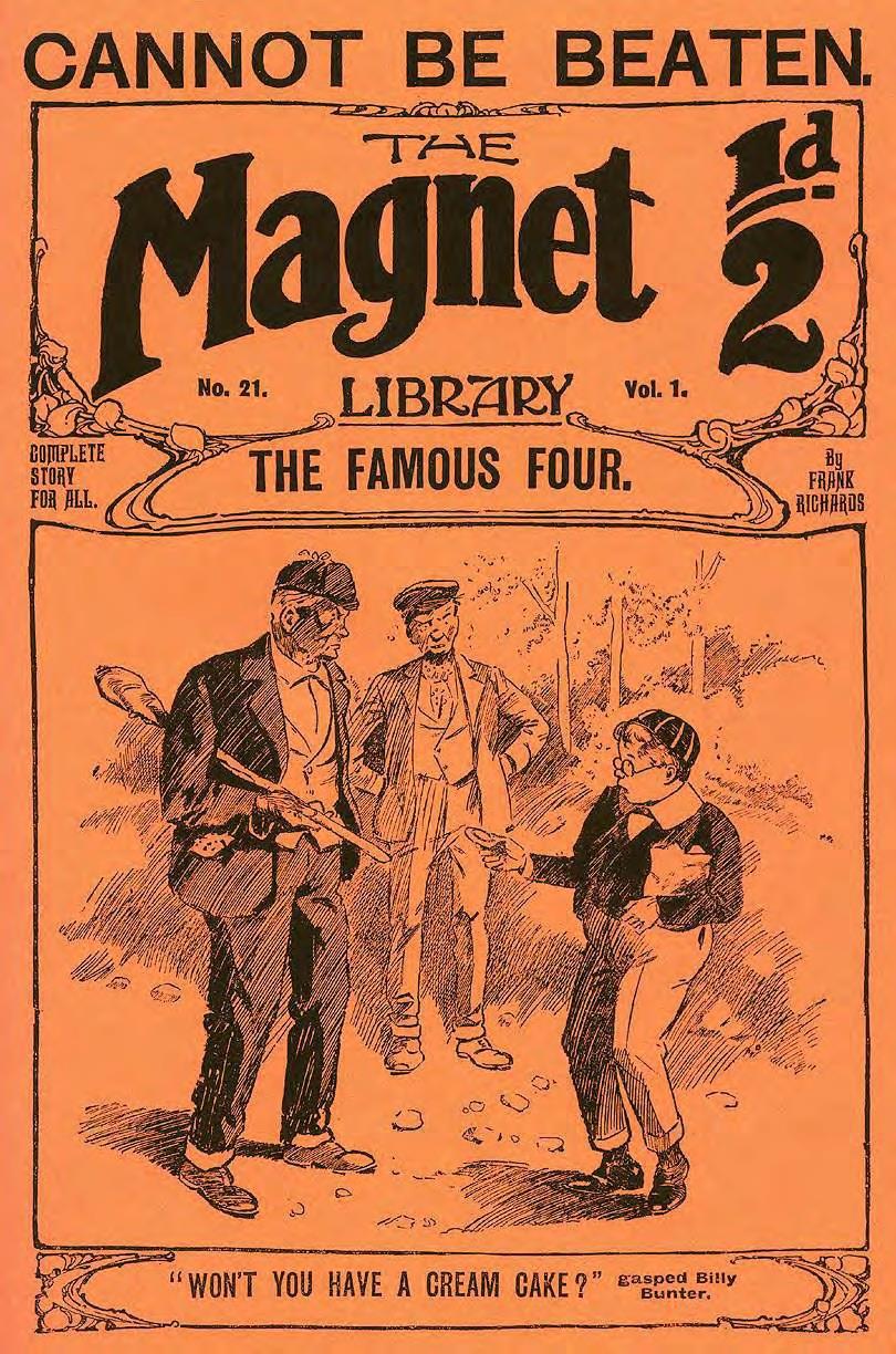 Comic Book Cover For The Magnet 21 - The Famous Four