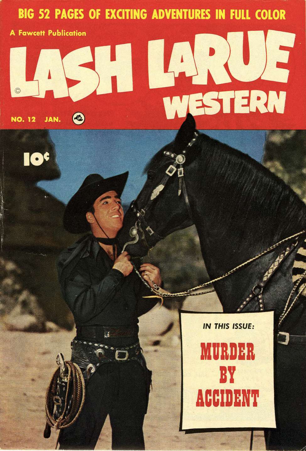 Book Cover For Lash LaRue Western 12