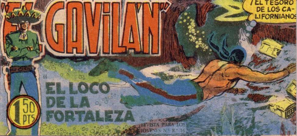 Comic Book Cover For El Gavilan 11 - El Loco de la Fortaleza