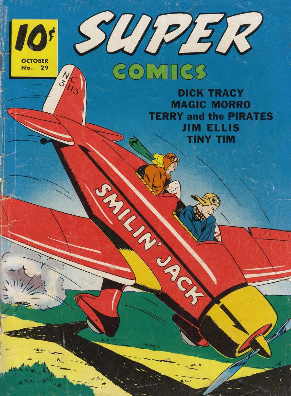 Book Cover For Super Comics 29
