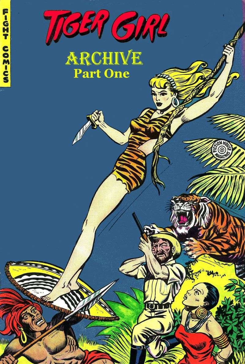 Comic Book Cover For Tiger Girl Archive Pt.1