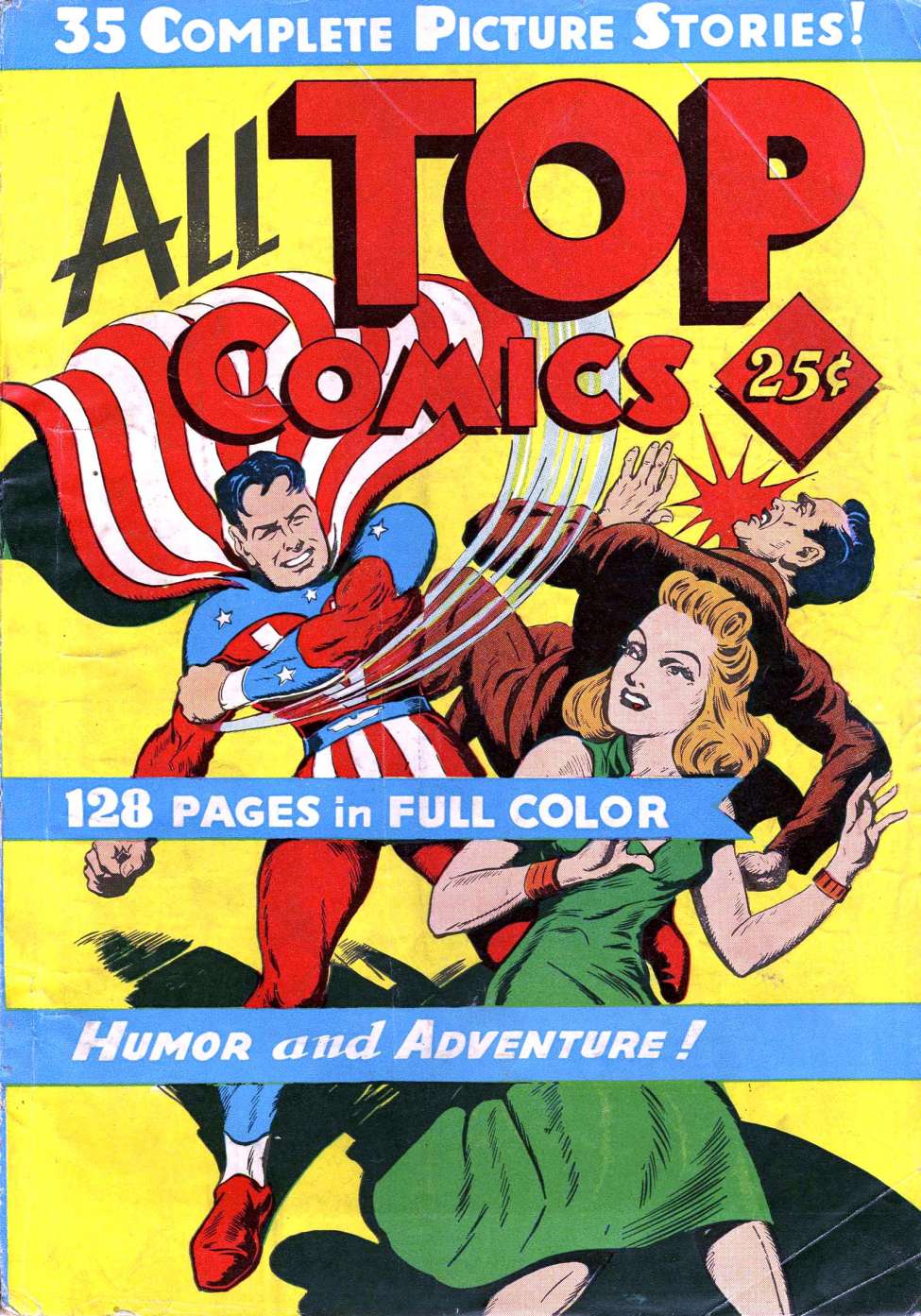 Book Cover For All Top Comics (1944)