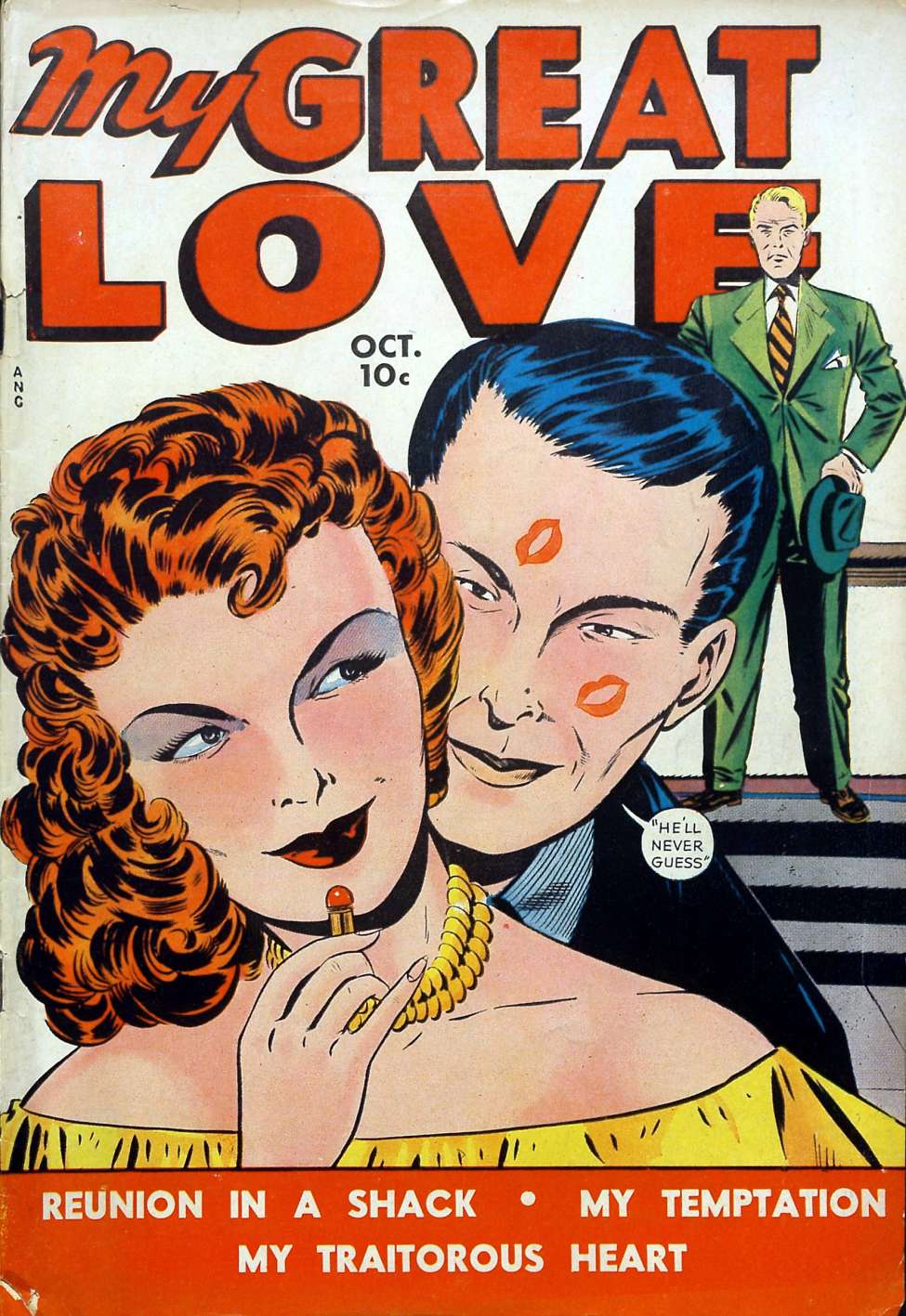 Comic Book Cover For My Great Love 1