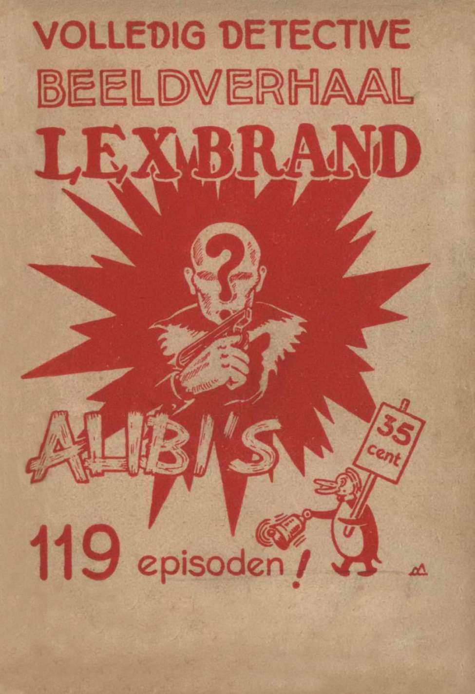 Book Cover For Lex Brand 2 - Alibi's