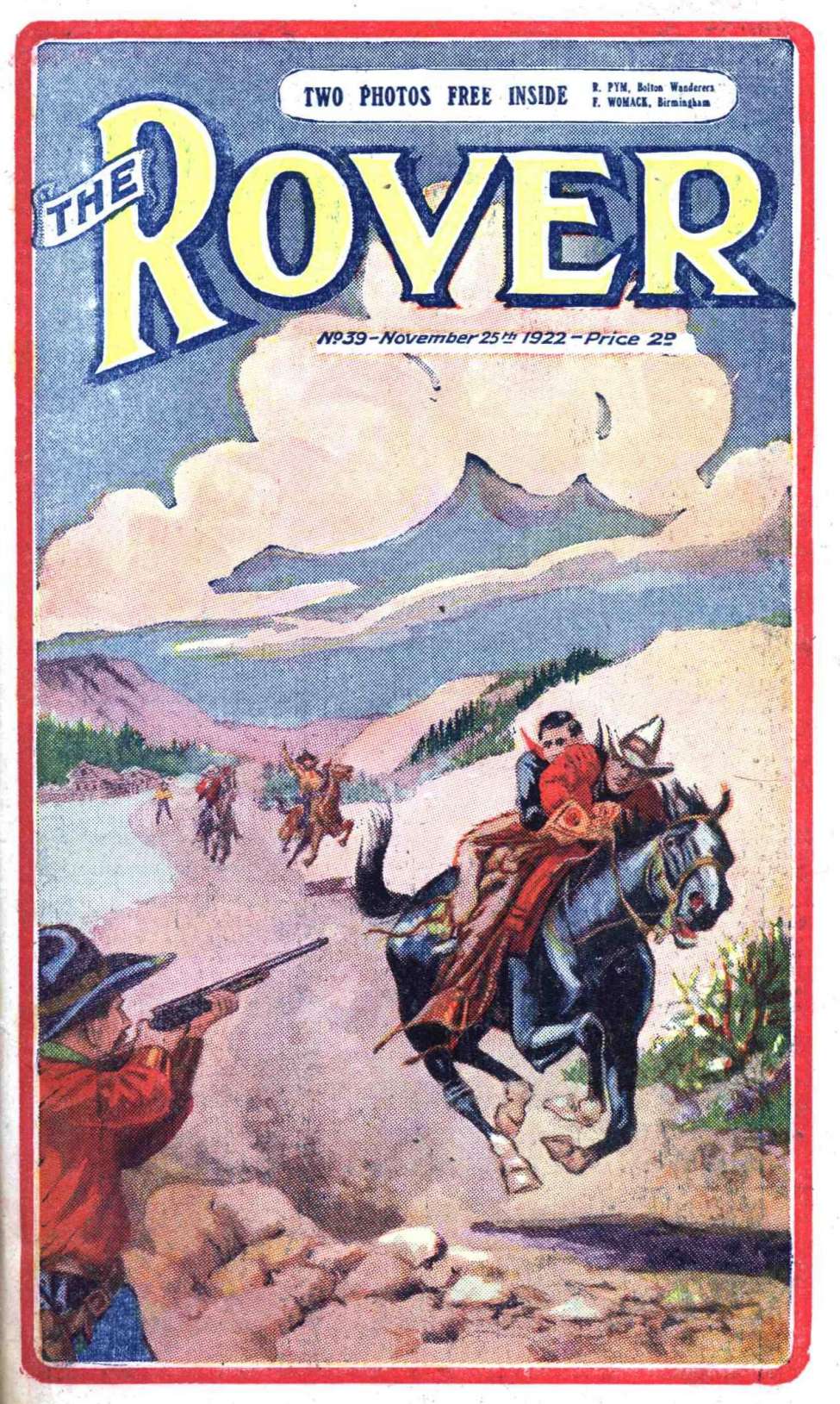 Comic Book Cover For The Rover 39