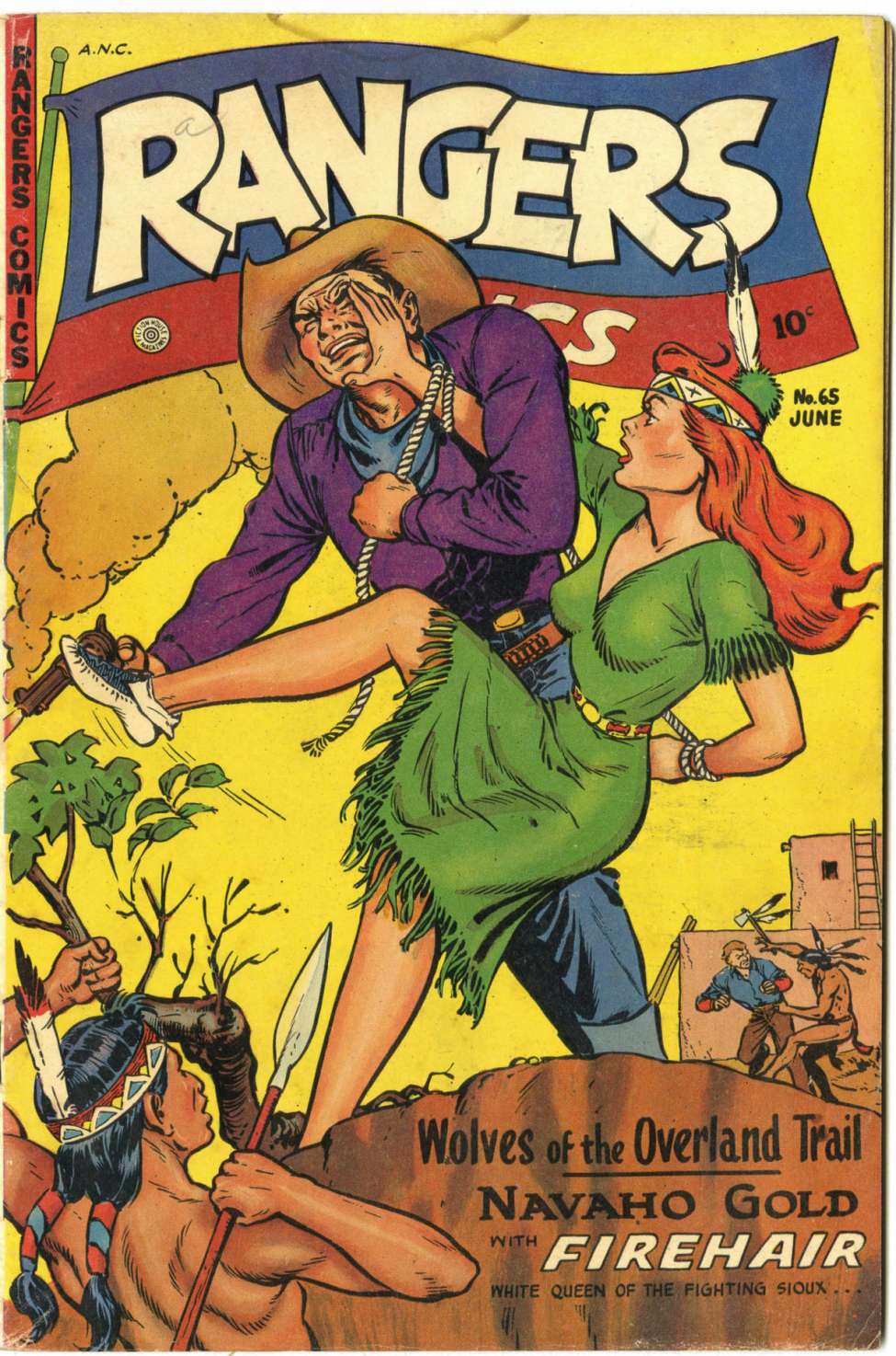 Book Cover For Rangers Comics 65