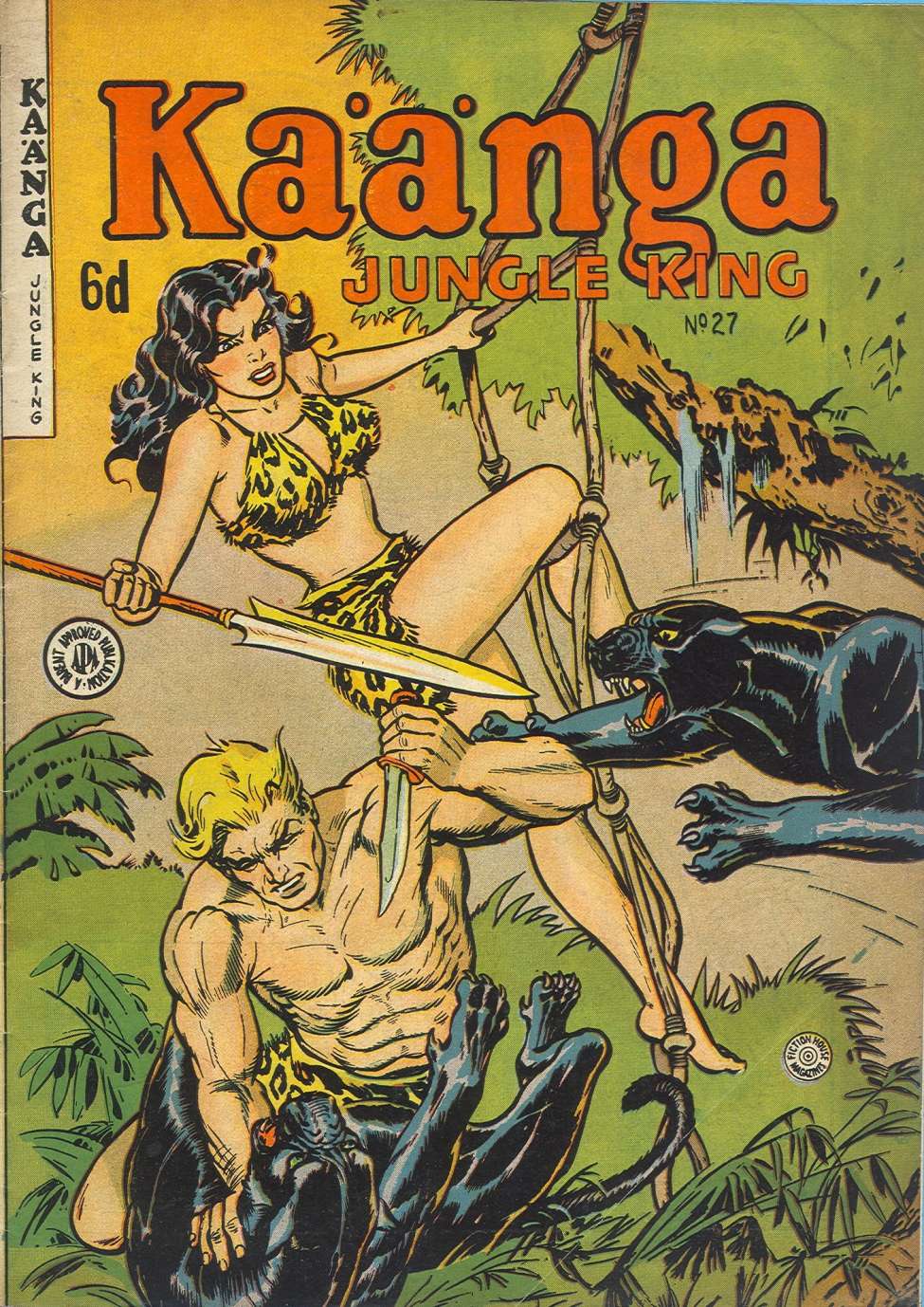Comic Book Cover For Kaänga Comics 27