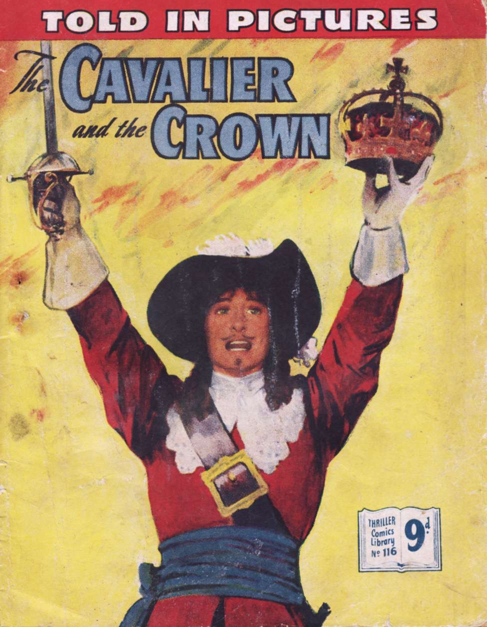 Book Cover For Thriller Comics Library 116 - The Cavalier and the Crown