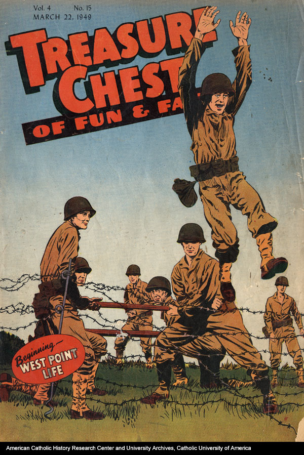 Comic Book Cover For Treasure Chest of Fun and Fact v4 15