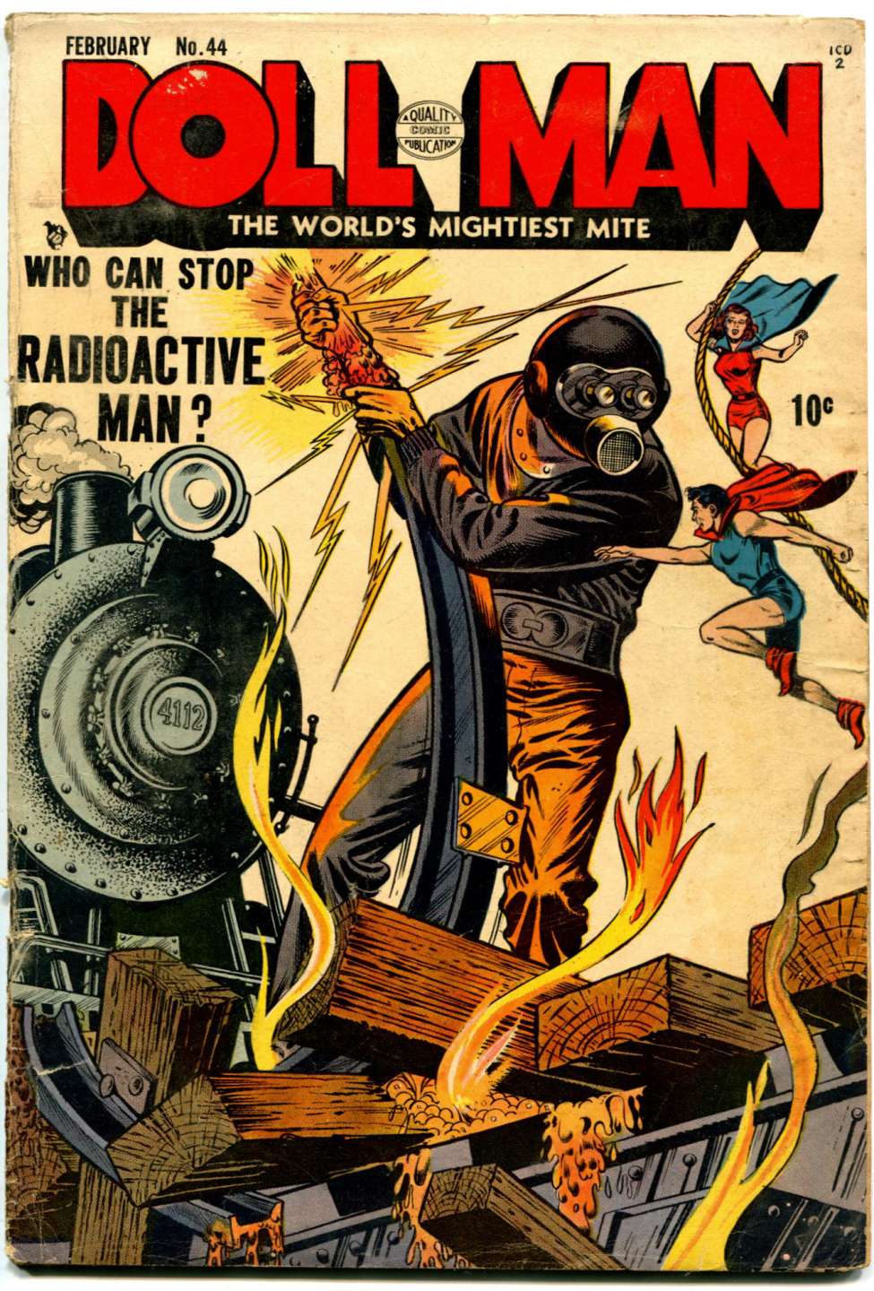 Comic Book Cover For Doll Man 44