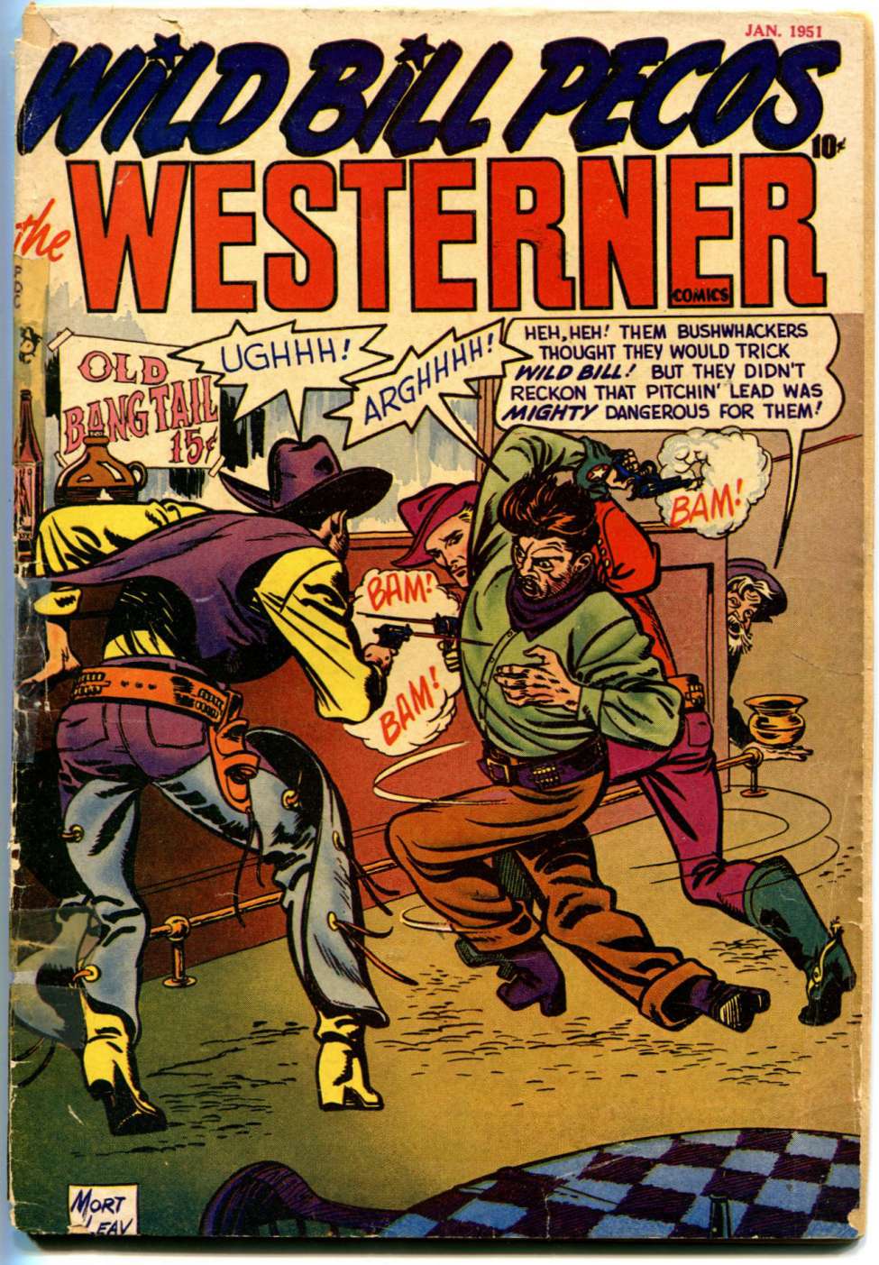 Comic Book Cover For The Westerner 32
