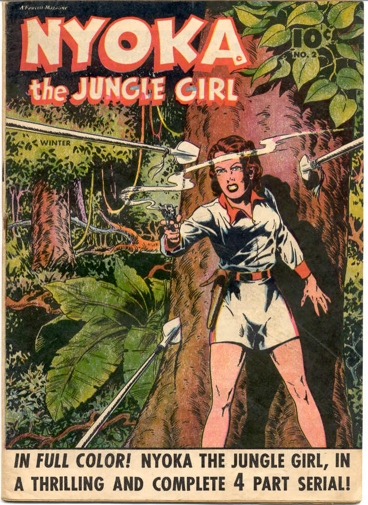 Comic Book Cover For Nyoka the Jungle Girl 2
