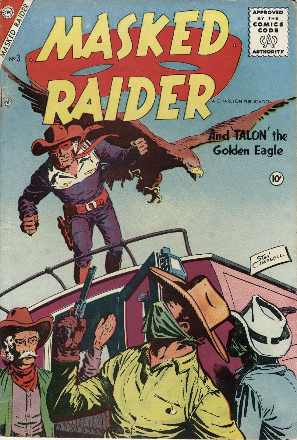 Comic Book Cover For Masked Raider 3 - Version 2
