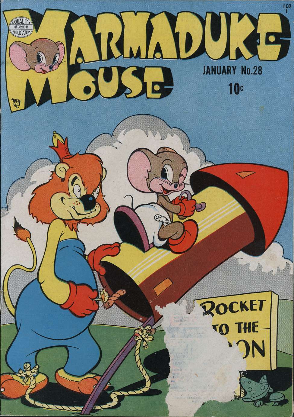 Comic Book Cover For Marmaduke Mouse 28