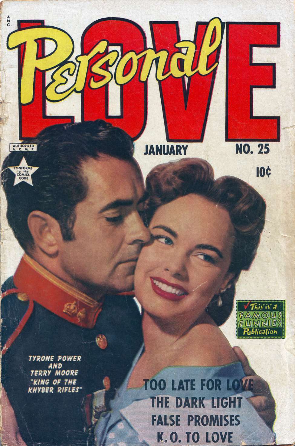 Comic Book Cover For Personal Love 25