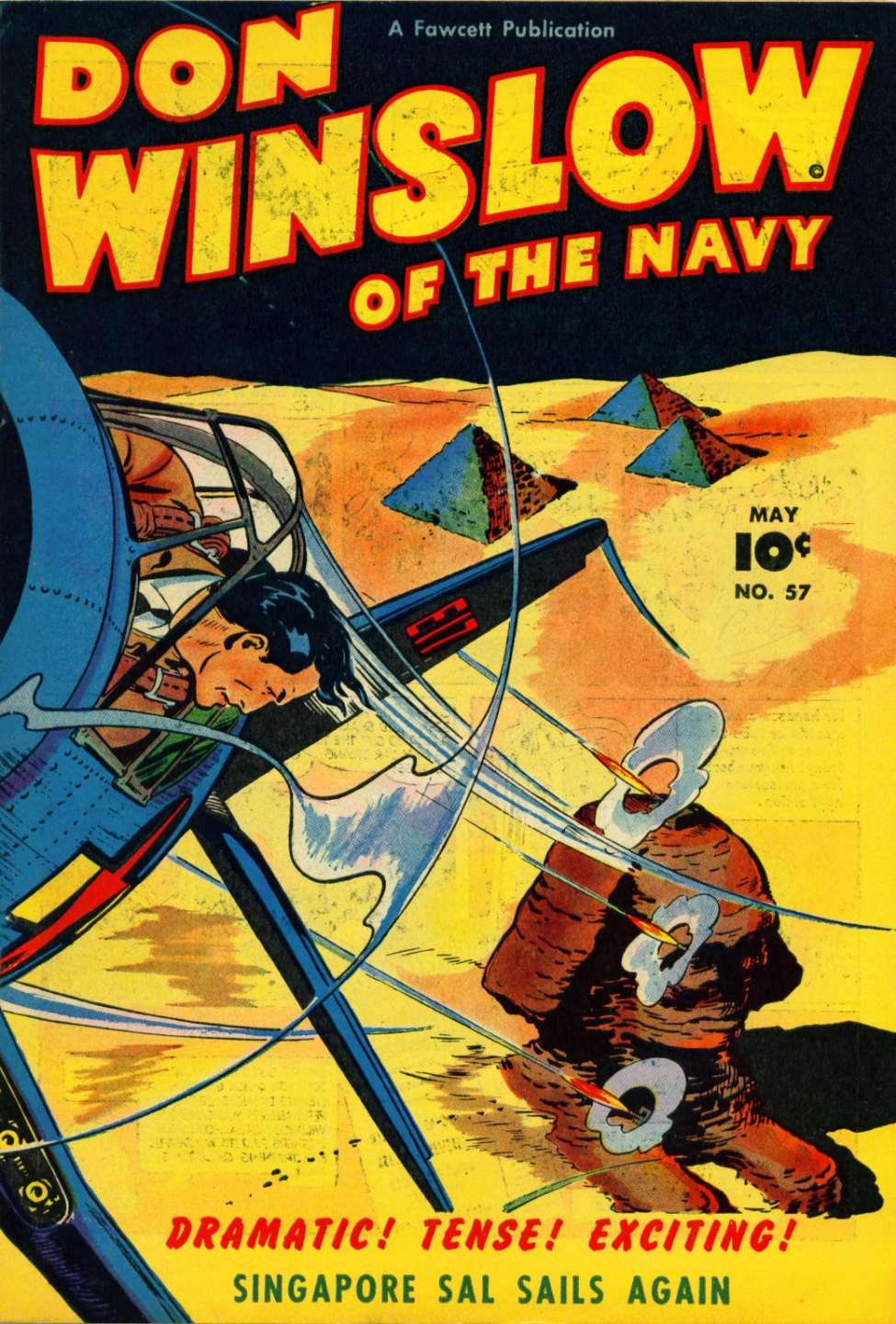 Comic Book Cover For Don Winslow of the Navy 57