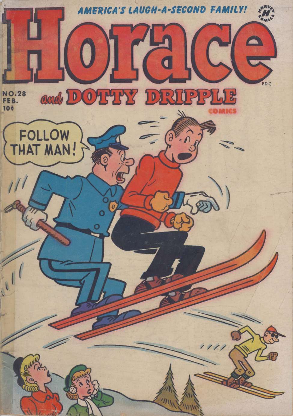 Comic Book Cover For Horace & Dotty Dripple 28